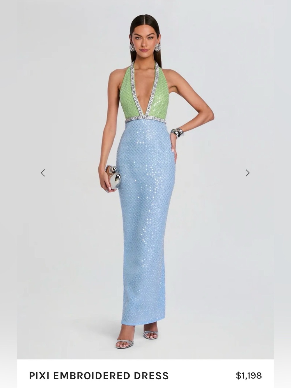PIXI EMBROIDERED DRESS
